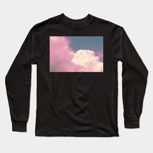 Sky with thick clouds Long Sleeve T-Shirt by Uniquepixx